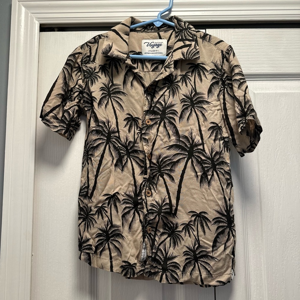 Young boys button down shirt